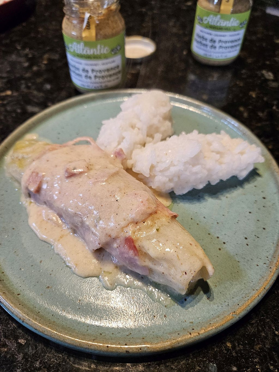 Endive gratin with ham