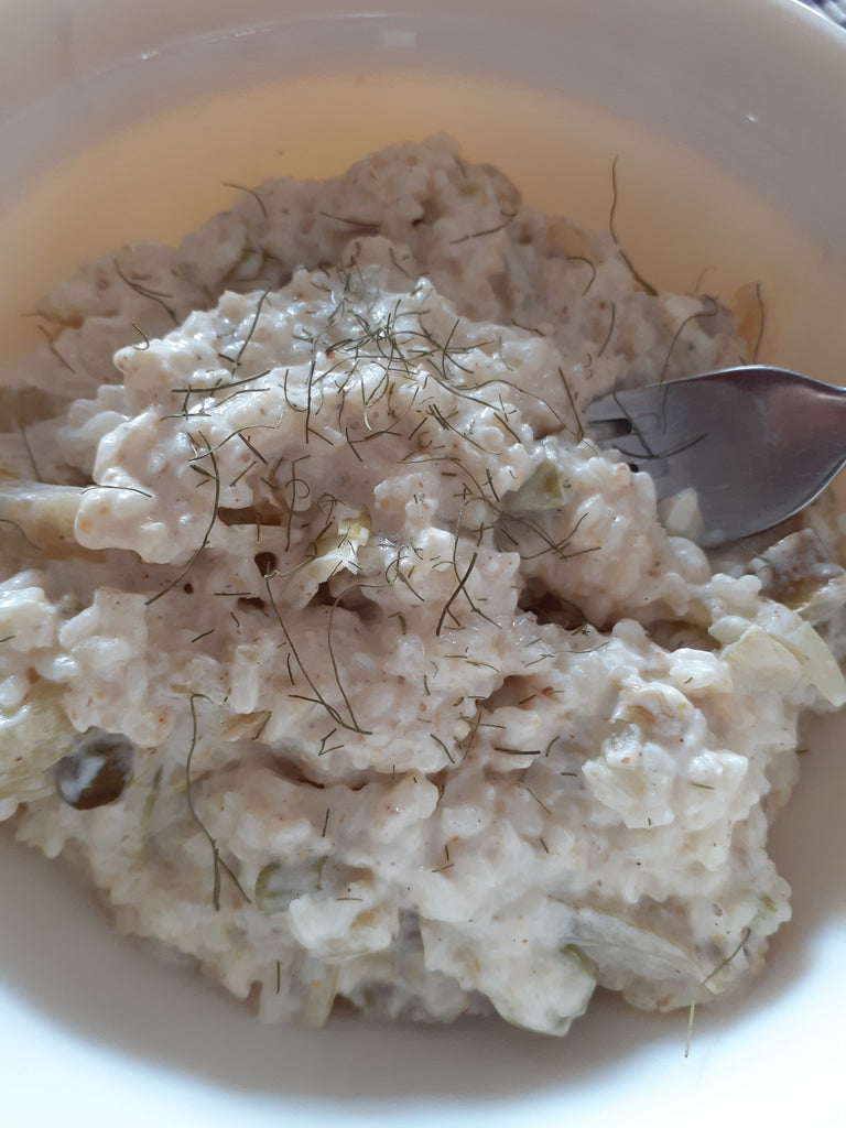 Risotto with fresh Fennel and Lemon Mustard