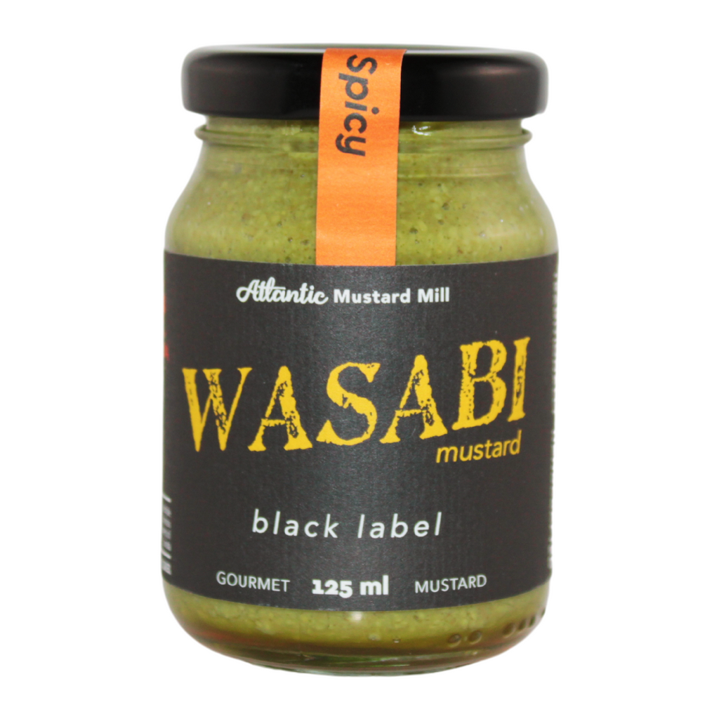 A jar of Wasabi mustard