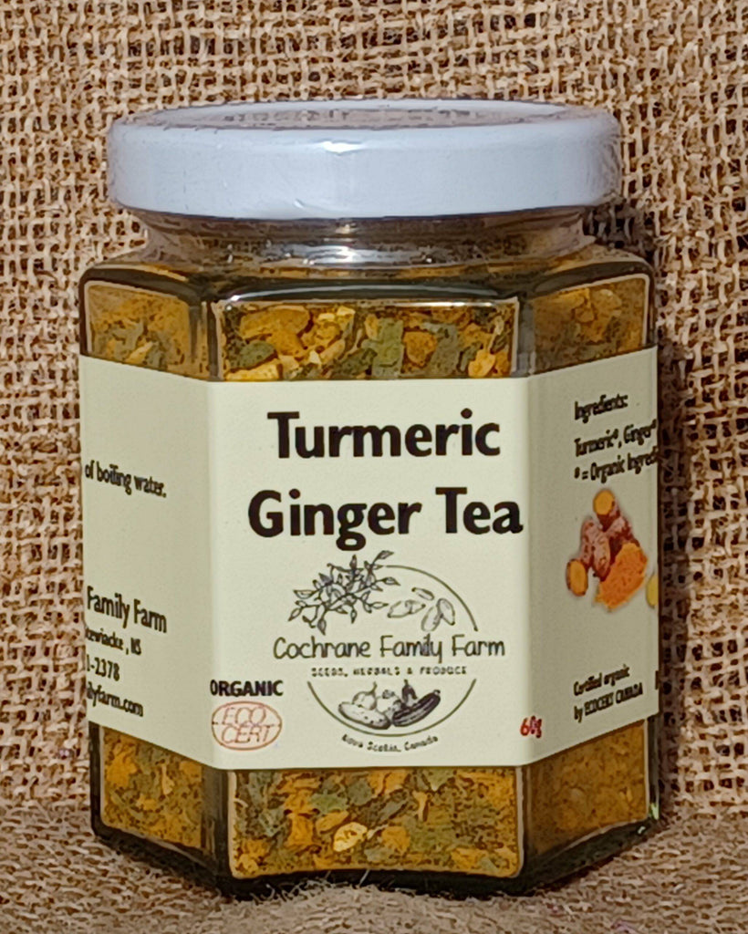 Tumeric-Ginger Tea - Certified Organic