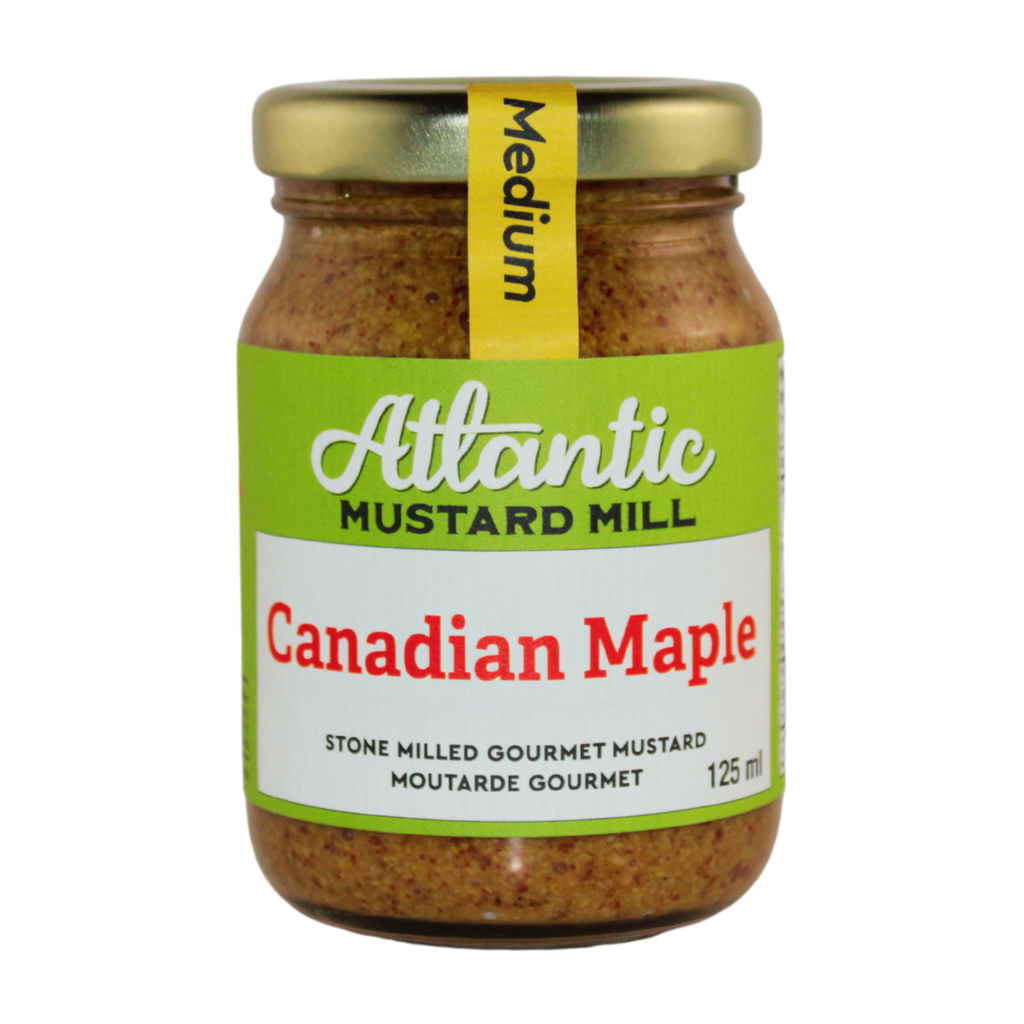 A jar of Maple mustard
