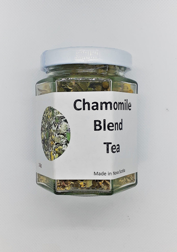 A jar of Chamomile Tea